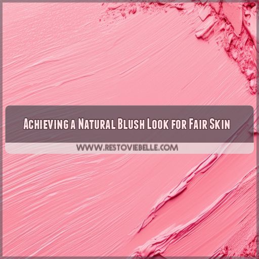 Achieving a Natural Blush Look for Fair Skin