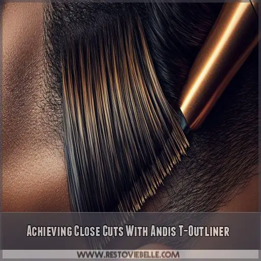 Achieving Close Cuts With Andis T-Outliner