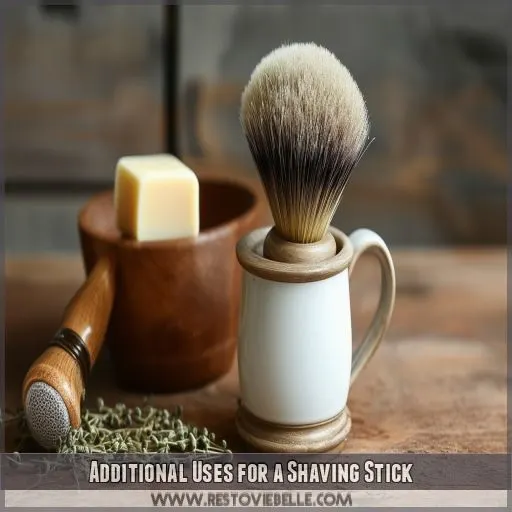 Additional Uses for a Shaving Stick