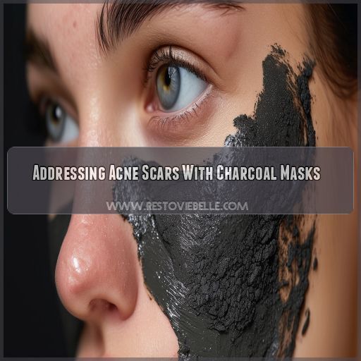 Addressing Acne Scars With Charcoal Masks