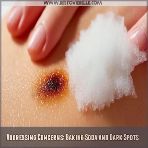 Addressing Concerns: Baking Soda and Dark Spots