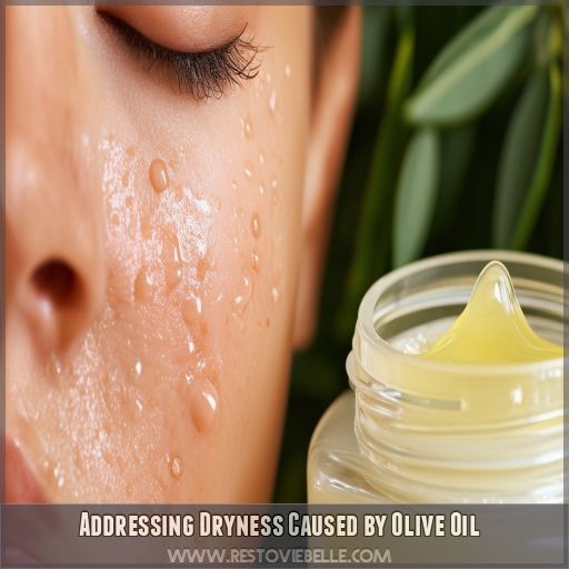 Addressing Dryness Caused by Olive Oil