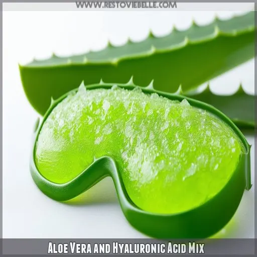 Aloe Vera and Hyaluronic Acid Mix