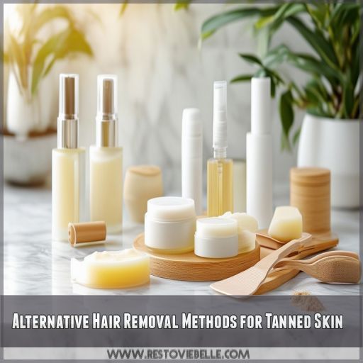 Alternative Hair Removal Methods for Tanned Skin