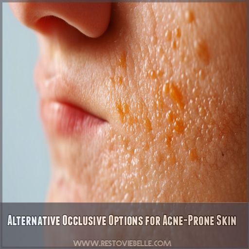 Alternative Occlusive Options for Acne-Prone Skin