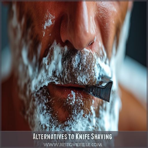Alternatives to Knife Shaving