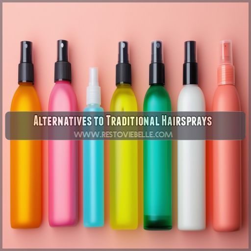 Alternatives to Traditional Hairsprays
