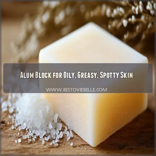 Alum Block for Oily, Greasy, Spotty Skin