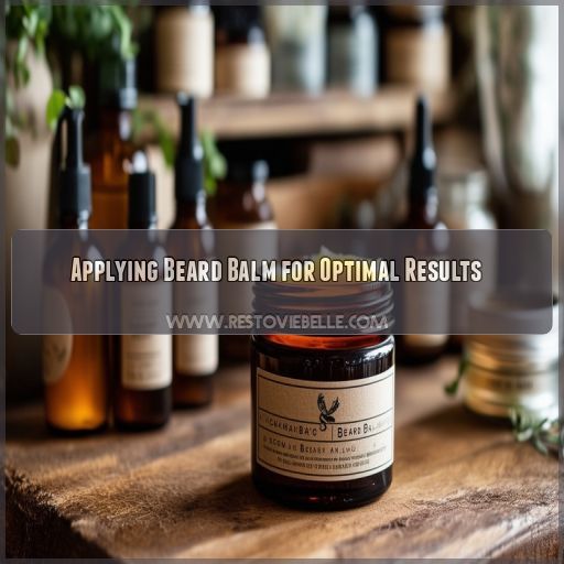 Applying Beard Balm for Optimal Results