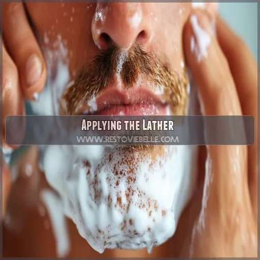 Applying the Lather