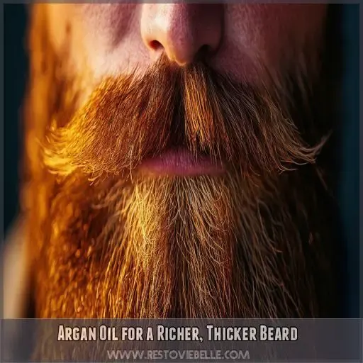 Argan Oil for a Richer, Thicker Beard