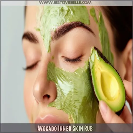 Avocado Inner Skin Rub