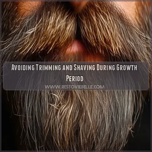 Avoiding Trimming and Shaving During Growth Period