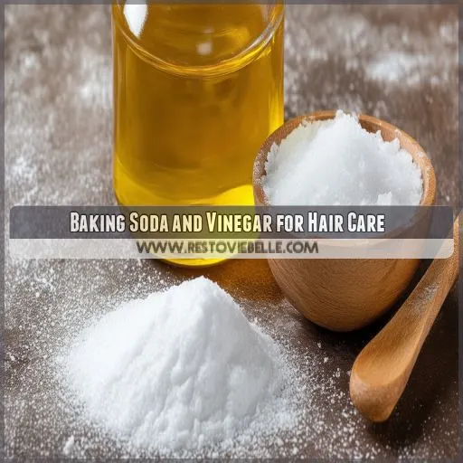 Baking Soda and Vinegar for Hair Care