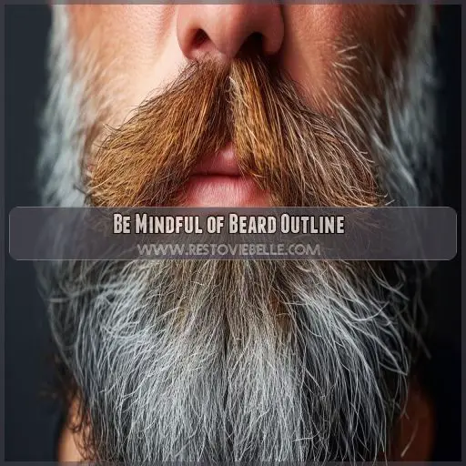Be Mindful of Beard Outline