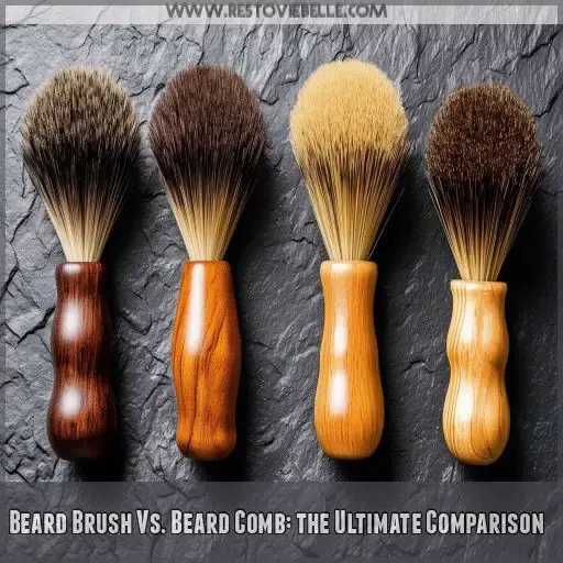 Beard Brush Vs. Beard Comb: the Ultimate Comparison