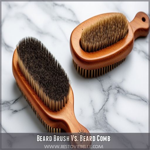 Beard Brush Vs. Beard Comb