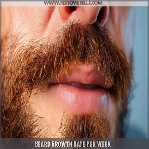 Beard Growth Rate Per Week