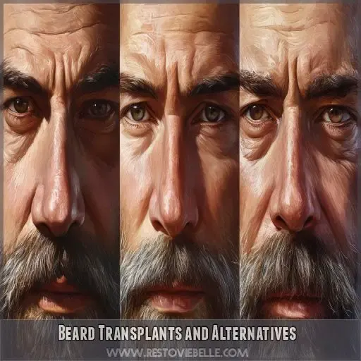 Beard Transplants and Alternatives