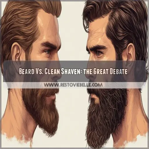 Beard Vs. Clean Shaven: the Great Debate