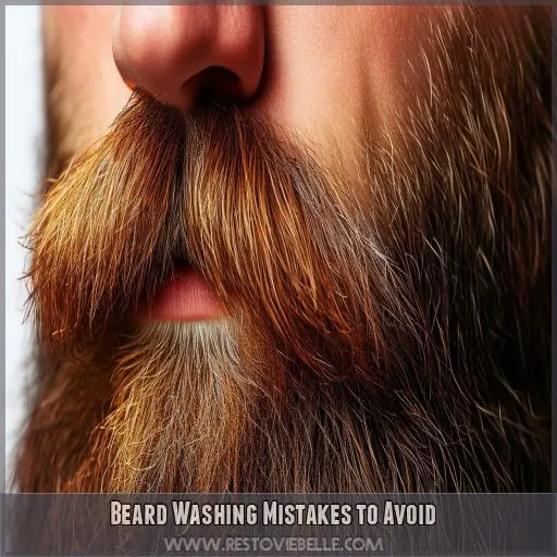 Beard Washing Mistakes to Avoid