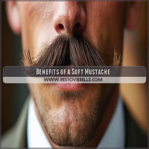 Benefits of a Soft Mustache