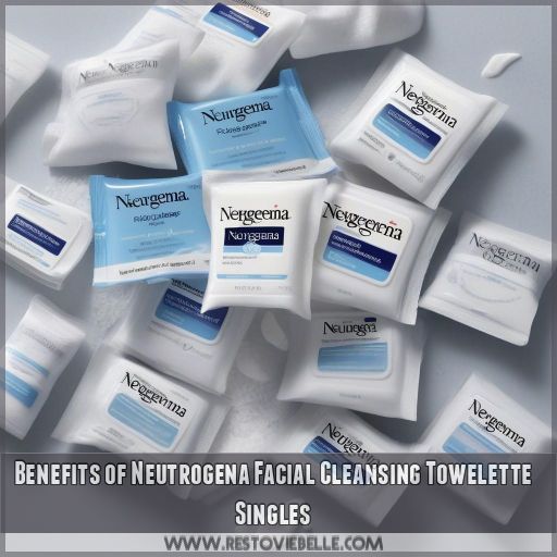 Benefits of Neutrogena Facial Cleansing Towelette Singles