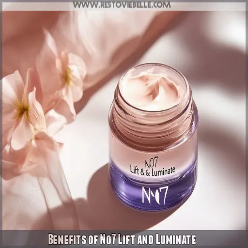 Benefits of No7 Lift and Luminate