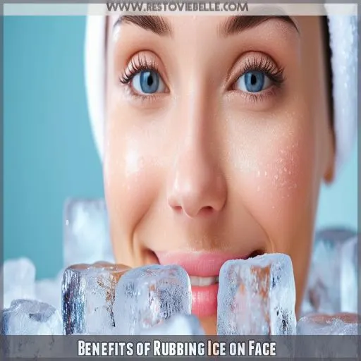 Benefits of Rubbing Ice on Face