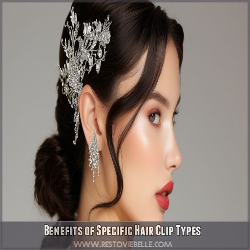 Benefits of Specific Hair Clip Types