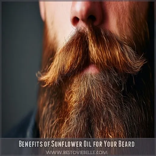 Benefits of Sunflower Oil for Your Beard