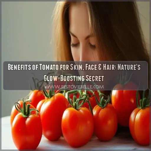 benefits of tomato for skin face and hair