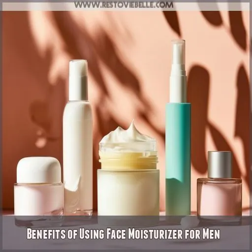 Benefits of Using Face Moisturizer for Men