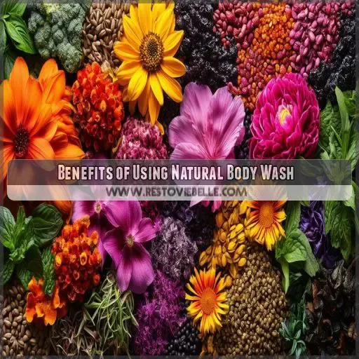 Benefits of Using Natural Body Wash
