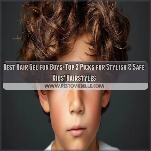 best hair gel for boys