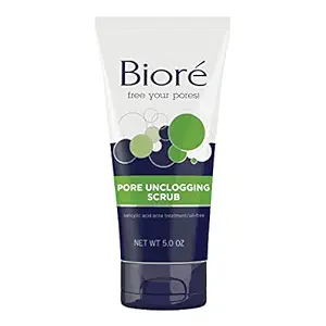 Bioré Pore Unclogging Scrub, Removes