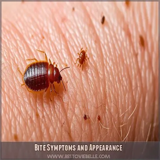 Bite Symptoms and Appearance