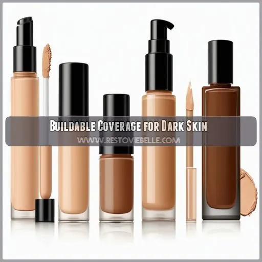 Buildable Coverage for Dark Skin