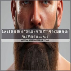 can a beard make you look fatter