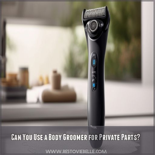 Can You Use a Body Groomer for Private Parts