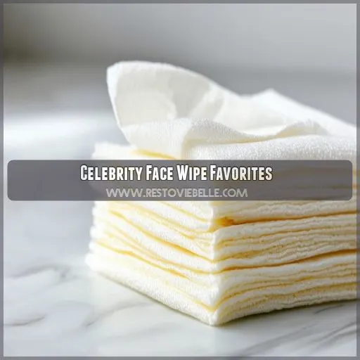 Celebrity Face Wipe Favorites