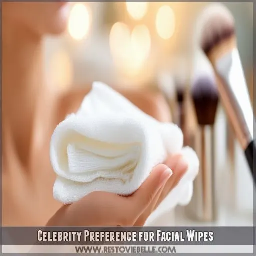 Celebrity Preference for Facial Wipes