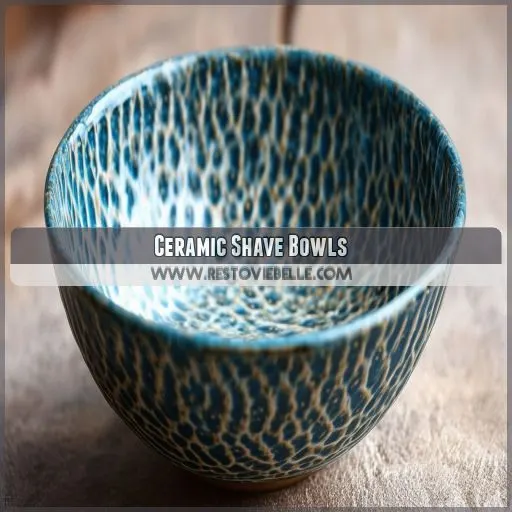Ceramic Shave Bowls