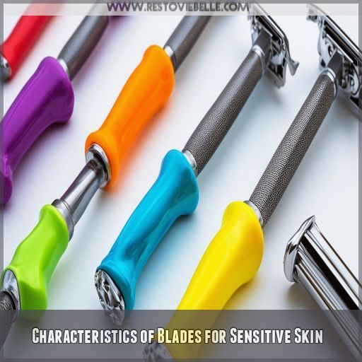 Characteristics of Blades for Sensitive Skin