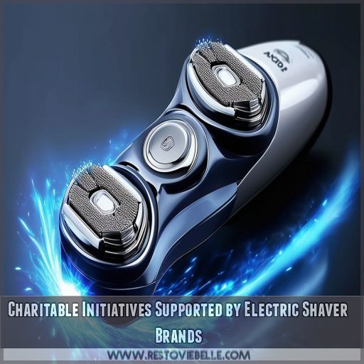 Charitable Initiatives Supported by Electric Shaver Brands