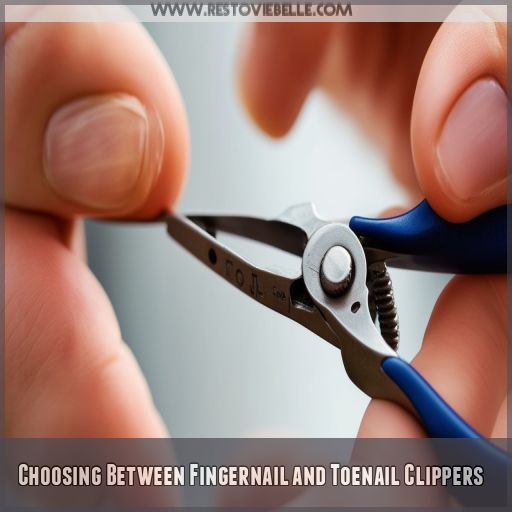 Choosing Between Fingernail and Toenail Clippers