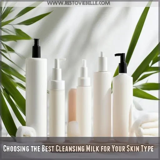 Choosing the Best Cleansing Milk for Your Skin Type