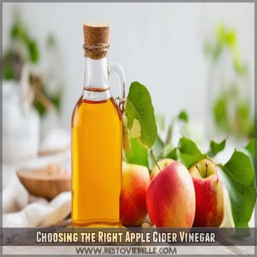 Choosing the Right Apple Cider Vinegar