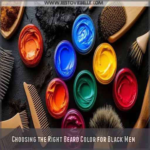 Choosing the Right Beard Color for Black Men