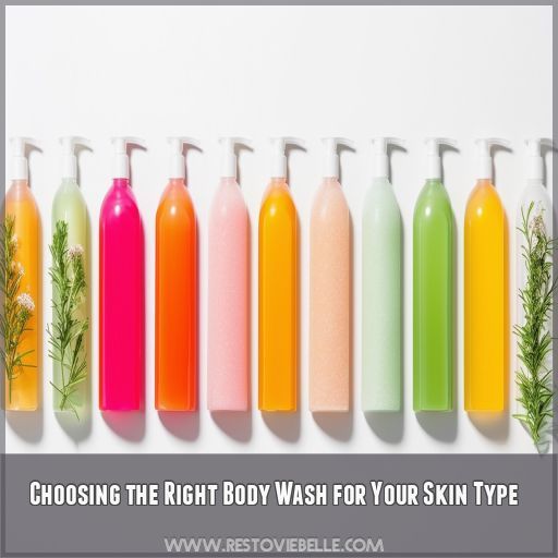 Choosing the Right Body Wash for Your Skin Type